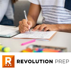 A hand holding a pen filling out a test form