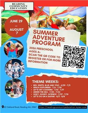 2026 Summer PreSchool Adventure