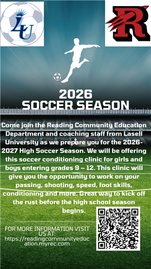 Reading Soccer Clinic 2026